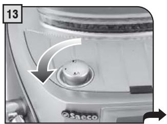 SAECO TALEA TOUCH PLUS - WARNING! NEVER USE VINEGAR AS A DESCALER. - 16