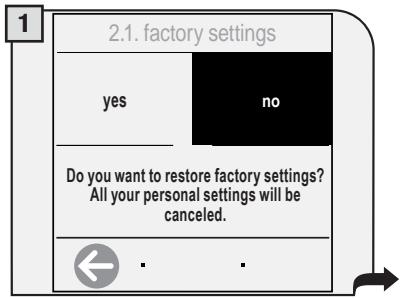 SAECO TALEA TOUCH PLUS - FACTORY SETTINGS - 2