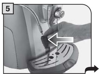 SAECO TALEA TOUCH PLUS - GENERAL MACHINE CLEANING - 5