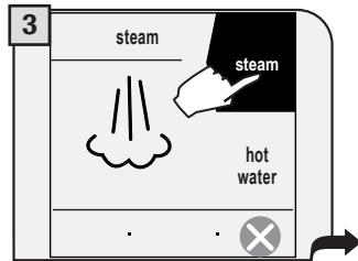 SAECO TALEA TOUCH PLUS - STEAM DISPENSING - 4