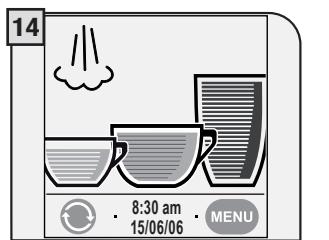 SAECO TALEA TOUCH PLUS - WARNING! NEVER USE VINEGAR AS A DESCALER. - 17
