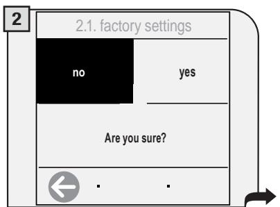 SAECO TALEA TOUCH PLUS - FACTORY SETTINGS - 3