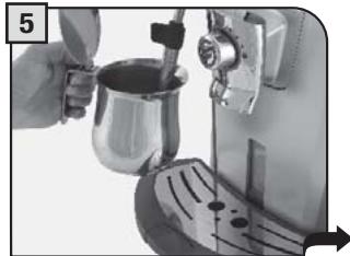 SAECO TALEA TOUCH PLUS - STEAM DISPENSING - 6