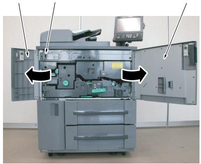 KONICA MINOLTA BIZHUB PRO 1050E - Mettez l'interrupteur secondaire sur OFF. - 2