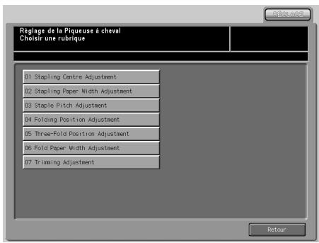 KONICA MINOLTA BIZHUB PRO 1050P - 02 Stapling Paper Width Adjustment (Réglage largeur feuille (agrafage)) - 2