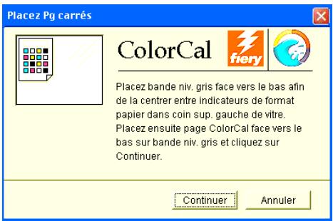 KONICA MINOLTA BIZHUB PRO C500 - Choisissez le bac d'alimentation à utiliser pour la page d'échantillons. - 5