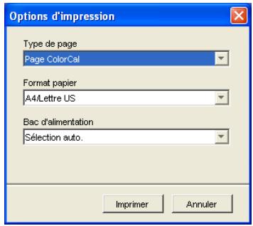KONICA MINOLTA BIZHUB PRO C500 - Sous générer la page d'échantillons, cliquez sur imprimer. - 1