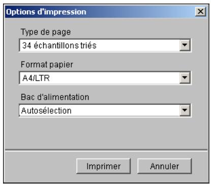 KONICA MINOLTA BIZHUB PRO C500 - Choisissez les options appropriées, puis cliquez sur imprimer. - 1