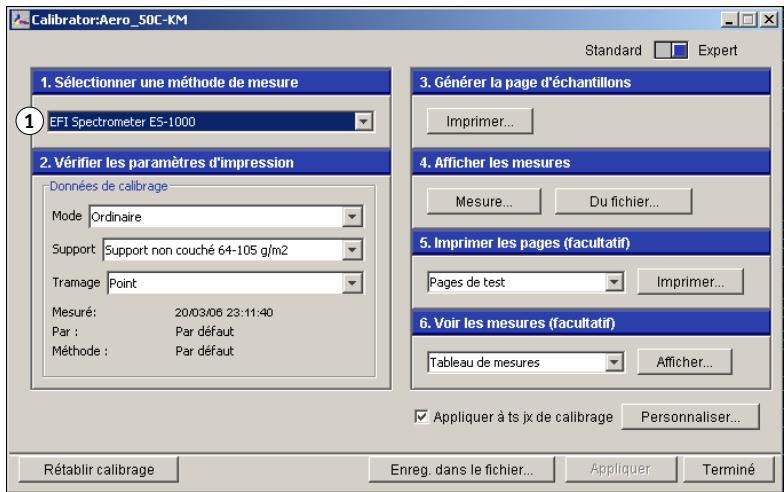 KONICA MINOLTA BIZHUB PRO C500 - Mode expert - 1
