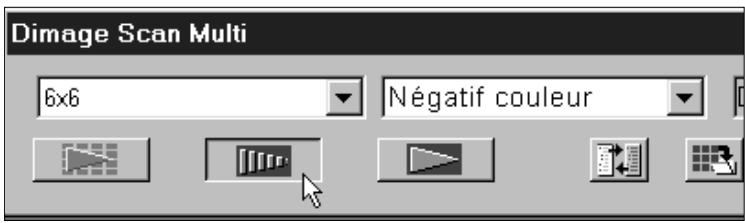 KONICA MINOLTA DIMAGE SCAN MULTI - Cliquez sur le bouton de prescan dans la fenêtre de commandes. - 1