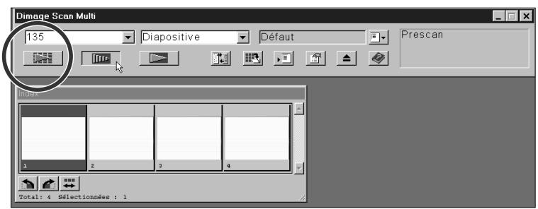 KONICA MINOLTA DIMAGE SCAN MULTI - Cliquez sur dans la fenêtre de commandes. - 1