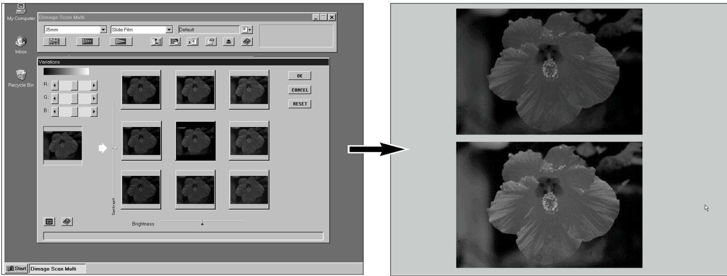 KONICA MINOLTA DIMAGE SCAN MULTI - Cliquez sur pour visualiser les images de contrôle et de prévisualisation en plein-écran. - 1