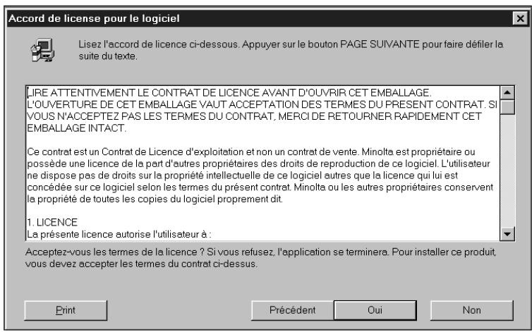 KONICA MINOLTA DIMAGE SCAN MULTI - Choisissez l'installation désirée puis cliquez sur suivant. - 2