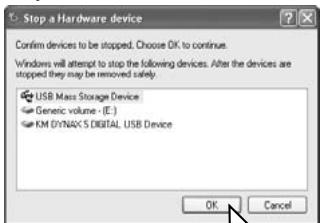 KONICA MINOLTA DYNAX 5D - Safely Remove Hardware - 2