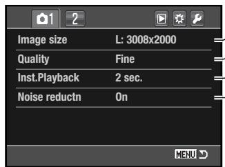 KONICA MINOLTA DYNAX 5D - RECORDING MENU - 5