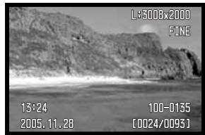 KONICA MINOLTA DYNAX 5D - CHANGING THE PLAYBACK DISPLAY - 1