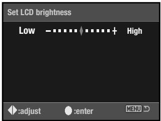 KONICA MINOLTA DYNAX 5D - LCD BRIGHTNESS - 3