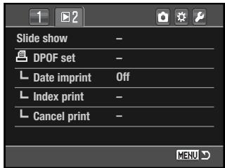 KONICA MINOLTA DYNAX 5D - DPOF SETUP - 1
