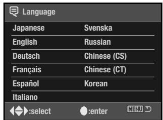 KONICA MINOLTA DYNAX 5D - LANGUAGE - 5
