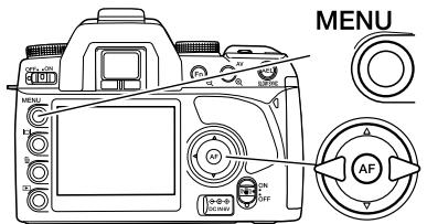 KONICA MINOLTA DYNAX 5D - NAVIGATING THE RECORDING MENU - 1