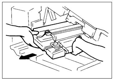 KONICA MINOLTA EP1085 - Removing the I. U. from the copier - 4