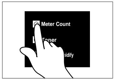KONICA MINOLTA EP1085 - Using the Meter Count Function - 3