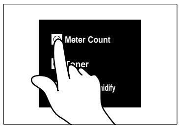 KONICA MINOLTA EP1085 - Using the Meter Count Function - 1