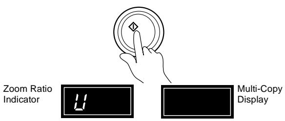KONICA MINOLTA EP1085 - Press the Start Key. - 1