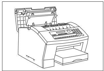 KONICA MINOLTA MF1600 - Installing the Toner Cartridge and the Drum Cartridge - 1