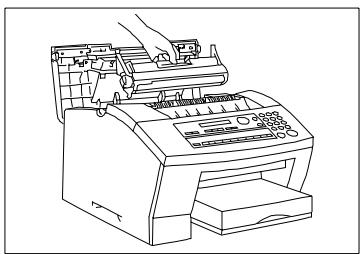 KONICA MINOLTA MF1600 - Installing the Toner Cartridge and the Drum Cartridge - 2