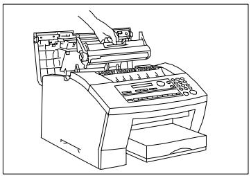 KONICA MINOLTA MF1600 - Replacing the Drum Cartridge - 2