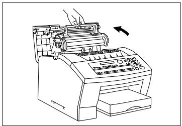 KONICA MINOLTA MF1600 - Replacing the Toner Cartridge - 1