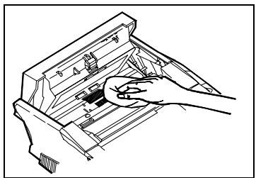 KONICA MINOLTA MF2838 - Cleaning the transport rollers - 2