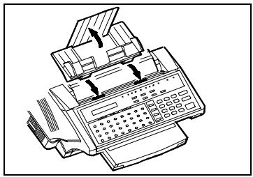 KONICA MINOLTA MF2838 - Installing the paper input tray - 1