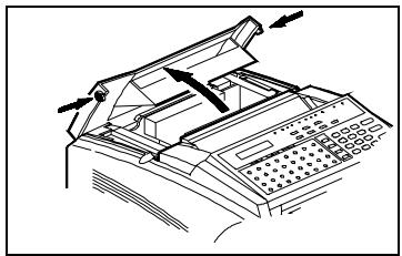 KONICA MINOLTA MF2838 - Clearing paper jams at the paper exit - 1