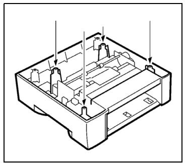 KONICA MINOLTA MF2838 - Installing the 2^nd paper tray (optional) - 2