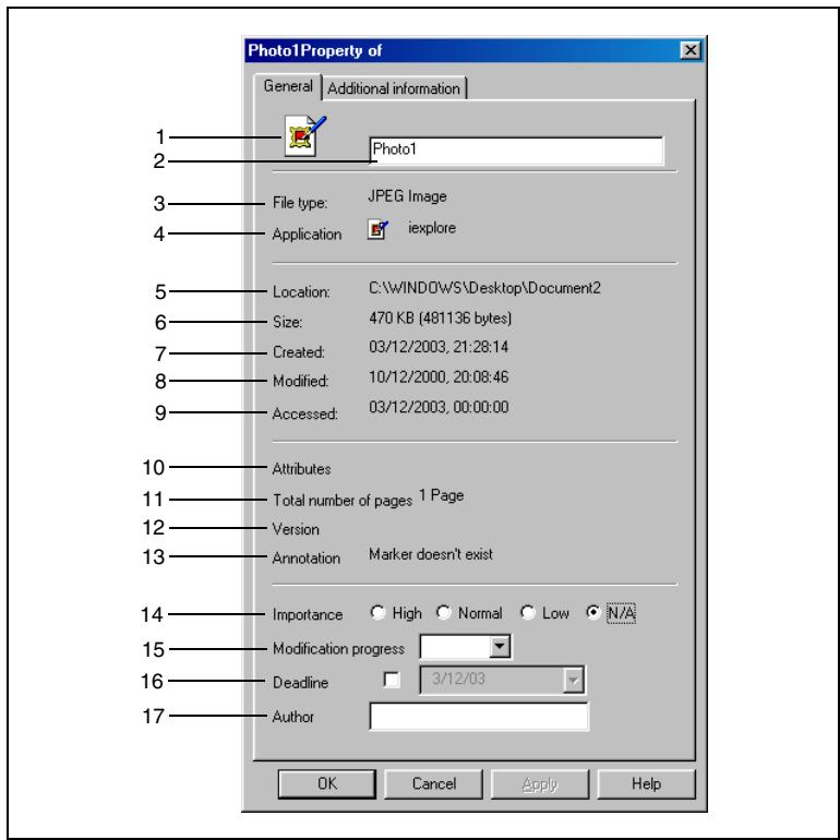KONICA MINOLTA PAGESCOPE CABINET PRO - "General" tab - 1