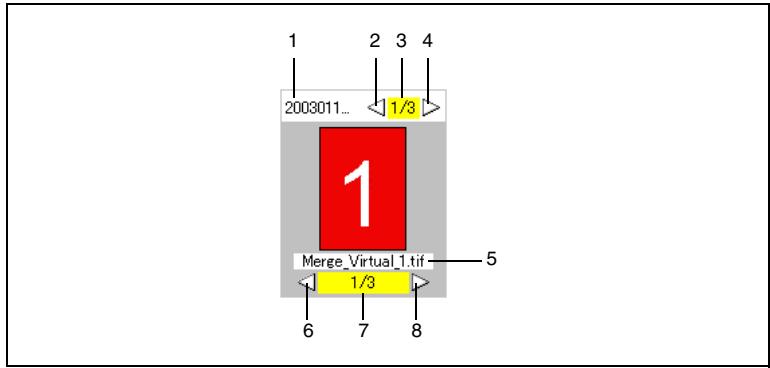 KONICA MINOLTA PAGESCOPE CABINET PRO - Changing the Page/File Displayed for a Group File - 1
