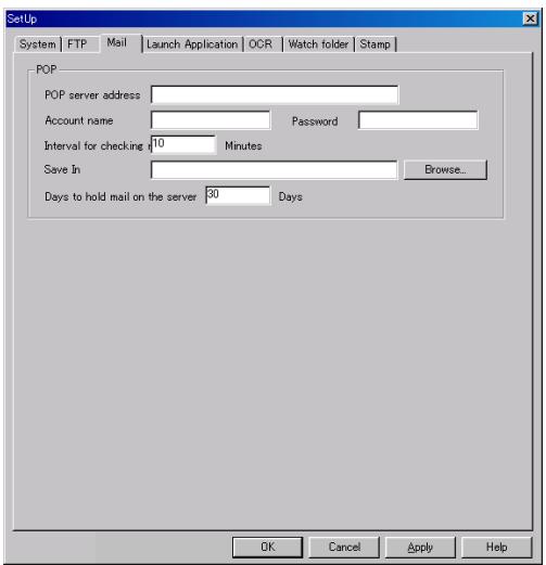 KONICA MINOLTA PAGESCOPE CABINET PRO - "Mail" Tab - 1