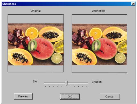 KONICA MINOLTA PAGESCOPE CABINET PRO - To adjust the sharpness - 1