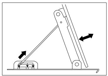 KONICA MINOLTA PS7000 - Installing the Book Support (optional) - 3