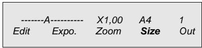 KONICA MINOLTA PS7000 - Set Paper Format (Size) - 1