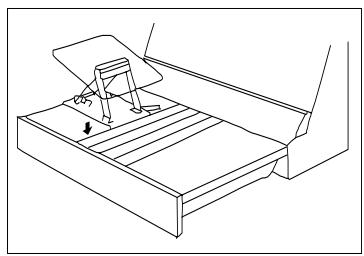 KONICA MINOLTA PS7000 - Installing the Book Support (optional) - 2