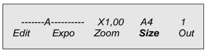 KONICA MINOLTA PS7000 - Setting the Paper Format (Size) - 1