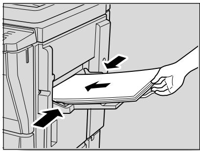 KONICA MINOLTA 7045 - Load copy paper, and adjust the paper guides to the paper size. - 1