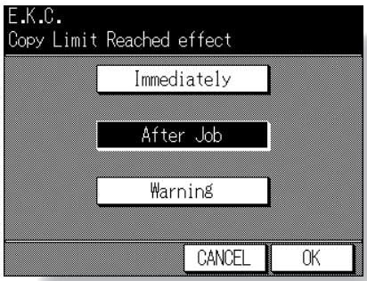 KONICA MINOLTA 7045 - Copy Limit Reached Effect - 1