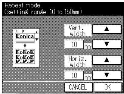KONICA MINOLTA 7045 - Vertical/Horizontal Width Setting Mode Specifications - 10