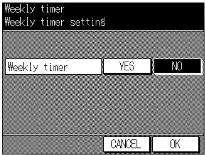 KONICA MINOLTA 7045 - Weekly Timer Setting - 1
