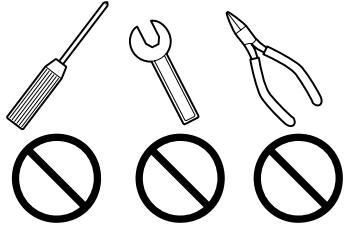 KONICA MINOLTA 7045 - CAUTION: PROHIBITION OF MACHINE MODIFICATION - 1