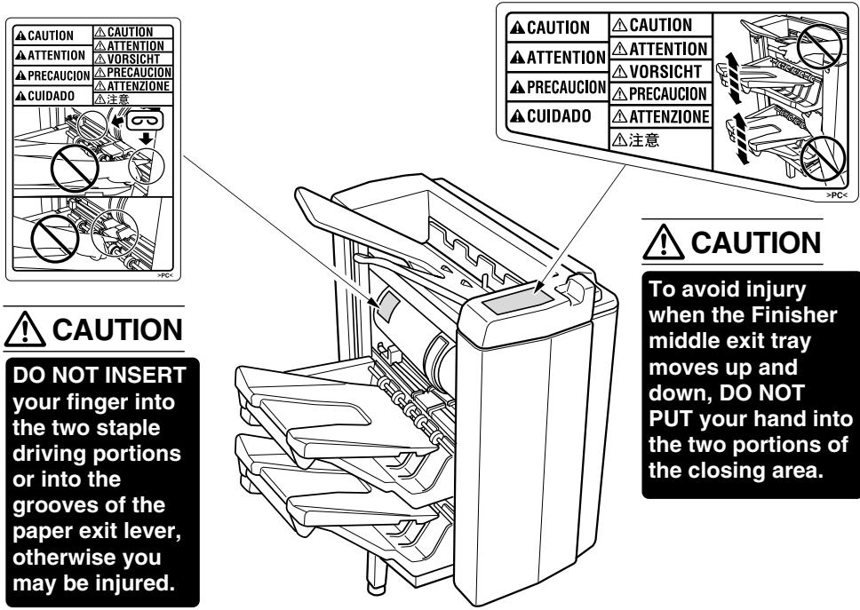KONICA MINOLTA 7045 - CAUTION - 1